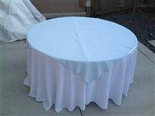 ROUND TABLECLOTHS  Cost: $6.00