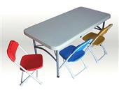 Kids Plastic Folding Table Seats up to 6 Kids