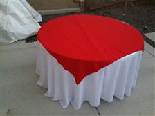 ROUND TABLECLOTHS  Cost: $6.00