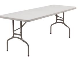 6ft Rectanglular Tables Cost: $7.00