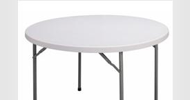 60in Round Tables Cost: $ 10.00