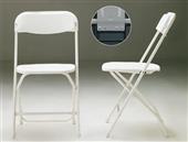 White, Folding, Chairs   