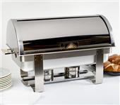 Deluxe 8 Qt. Full Size Roll Top Chafer