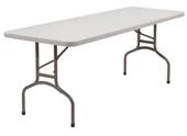 6ft  Rectangular Folding Tables 6-8 people